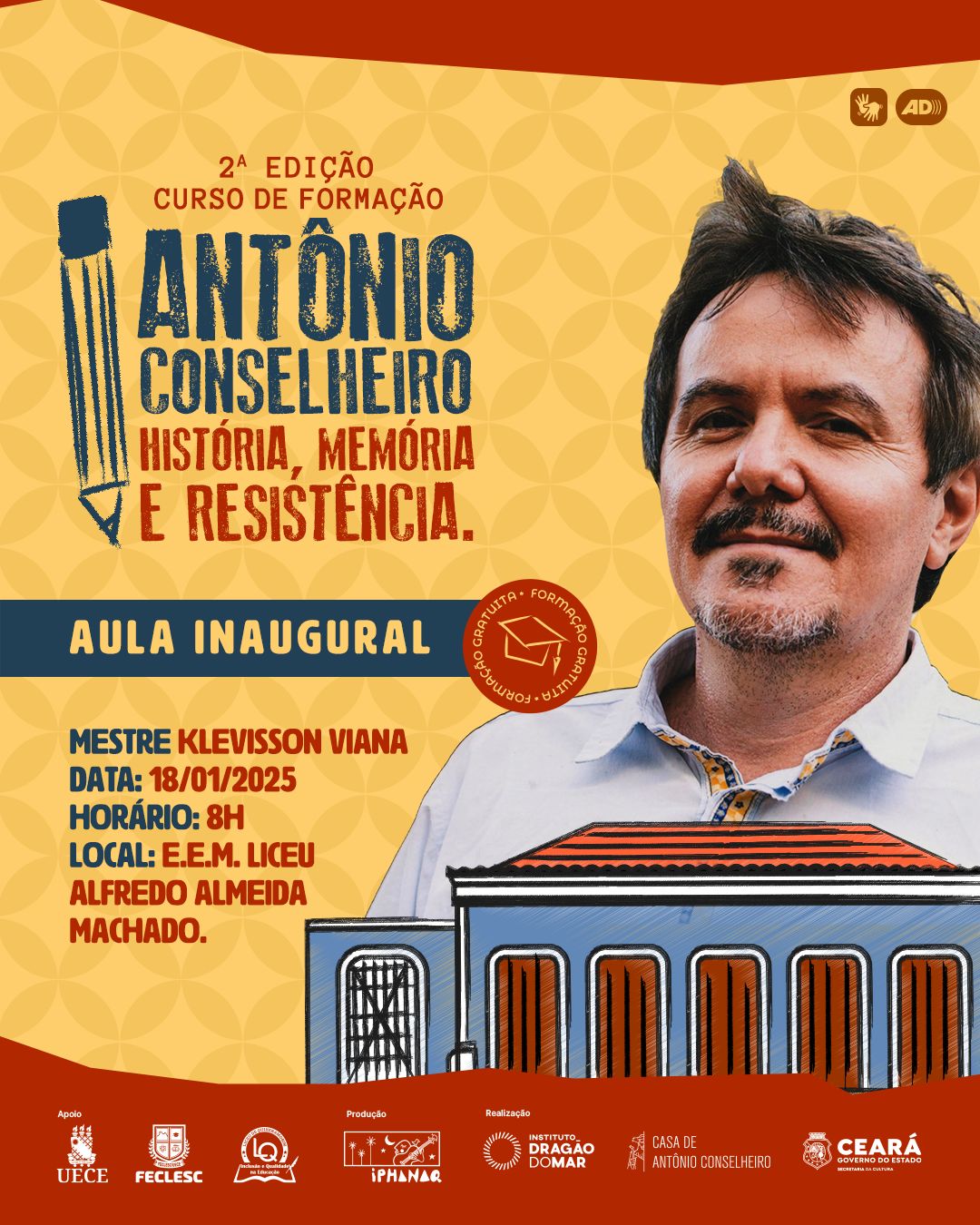 Aula Inaugural do Curso “Antônio Conselheiro: História, Memória e Resistência” 1 PHOTO 2025 01 13 17 44 23