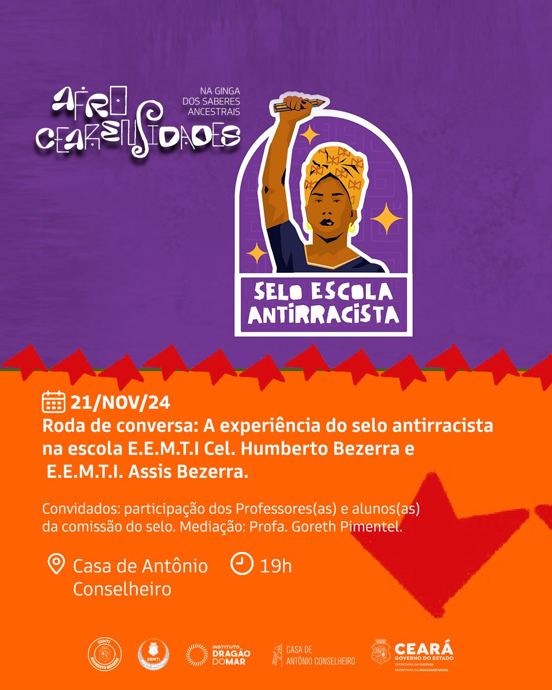 Roda de Conversa: A Experiência do Selo Antirracista na Escola 1 roda de conversa psi