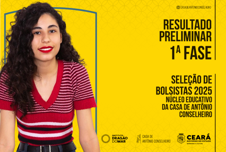 RESULTADO PRELIMINAR | 1ª FASE – Seleção de Bolsistas – Núcleo Educativo 2025