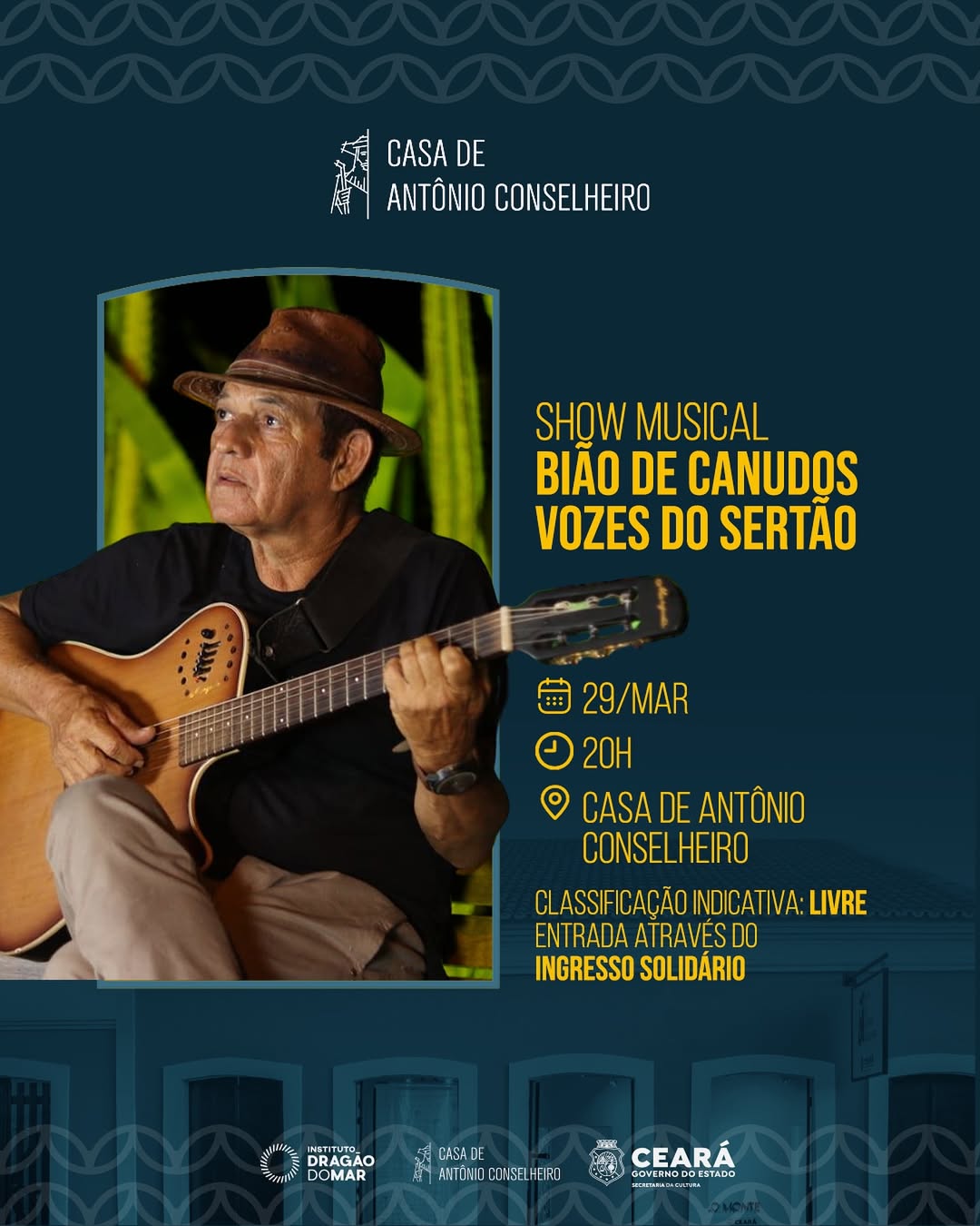 PROGRAMAÇÃO | Casa de Antônio Conselheiro recebe o show “Bião de Canudos - Vozes do Sertão” 1 SaveClip.App 486753873 17984477564808648 5277118792849338032 n