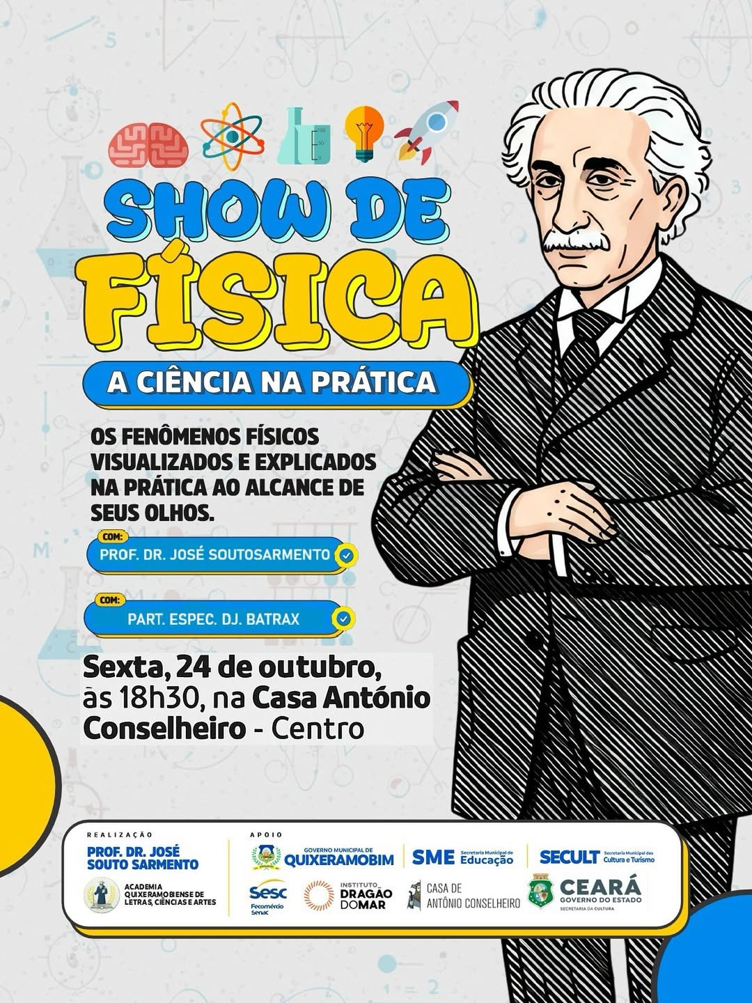 Show de Física - A Ciência na Prática 1 🔬✨ A ciencia vai ganhar vida diante dos seus olhosPrepare se para uma experiencia unica no Sho